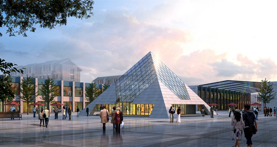 宣威金字塔网架